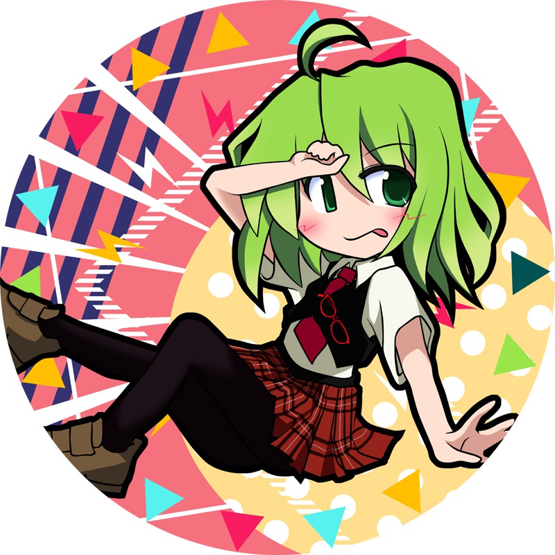 ボーカロイド44mm缶バッチGUMI