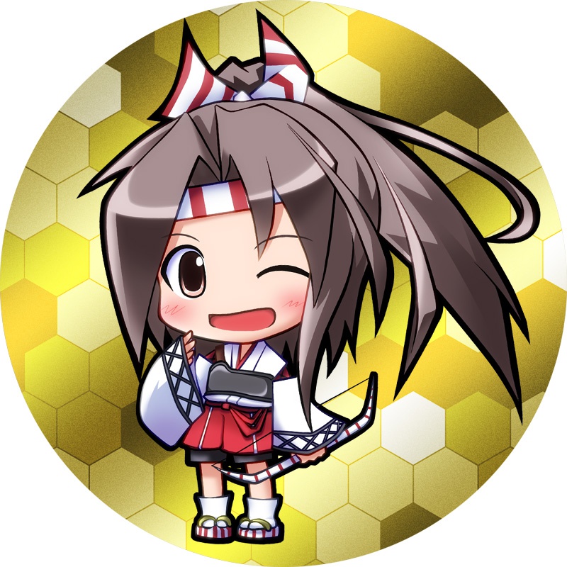 艦これ76㎜缶バッチ