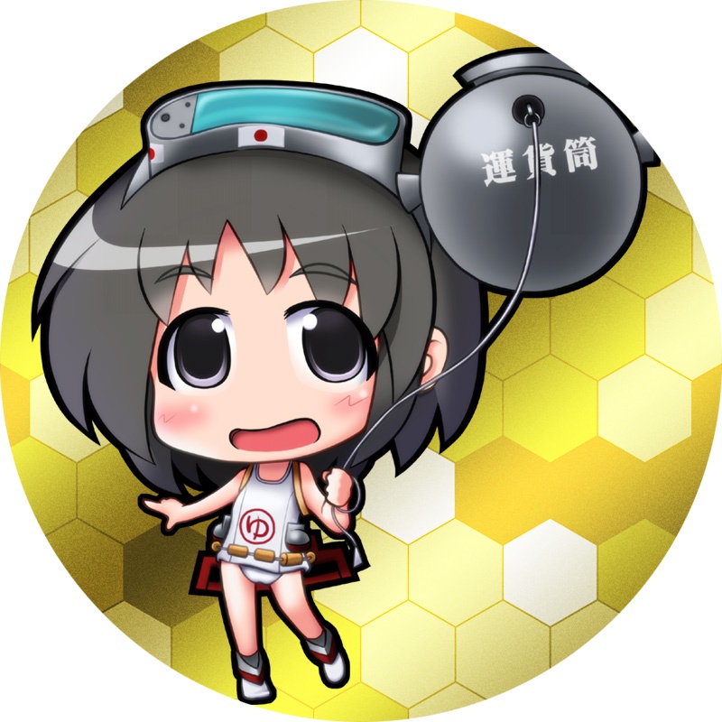 艦これ76㎜缶バッチ