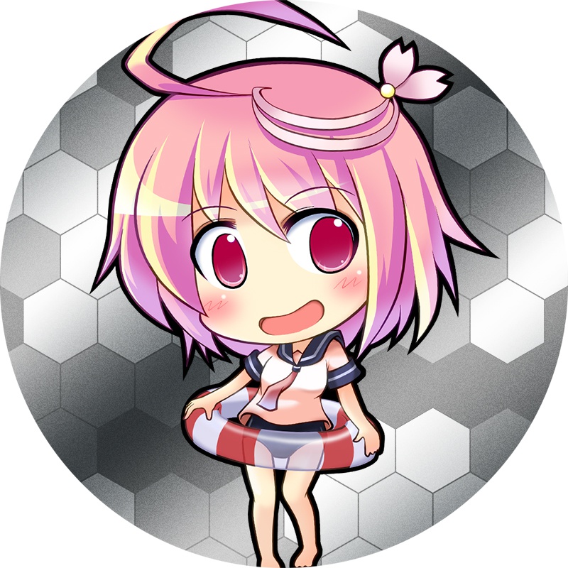 艦これ76㎜缶バッチ