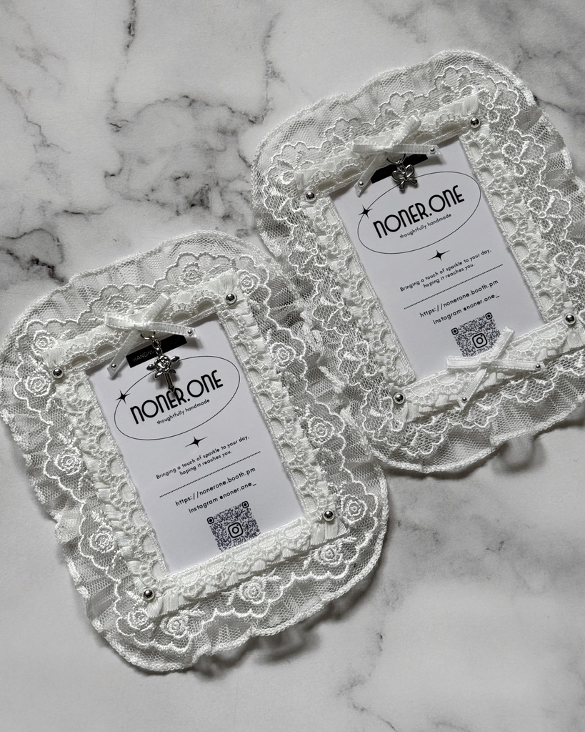 ✧ lace frame case