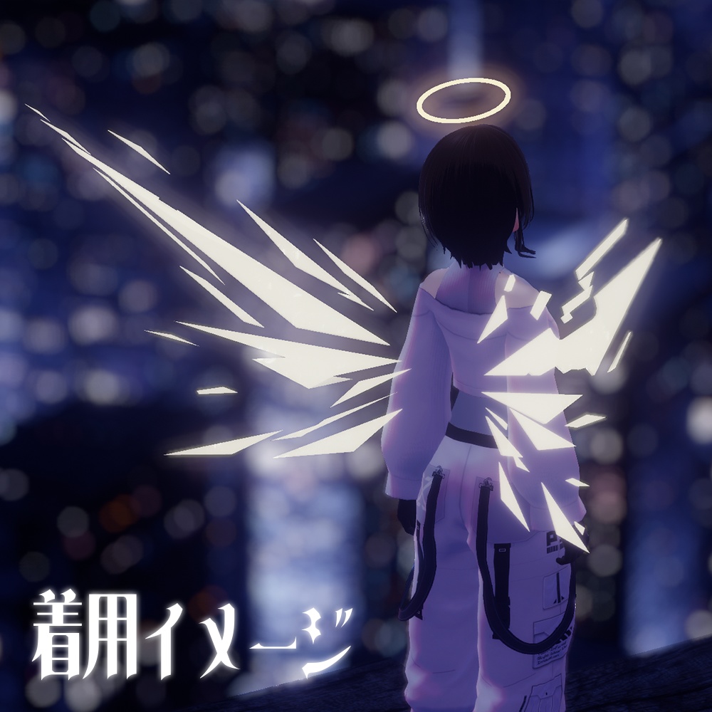 【Arknights】サンクタ人なりきりセット(ヘイロー・翼)【無料/FREE】