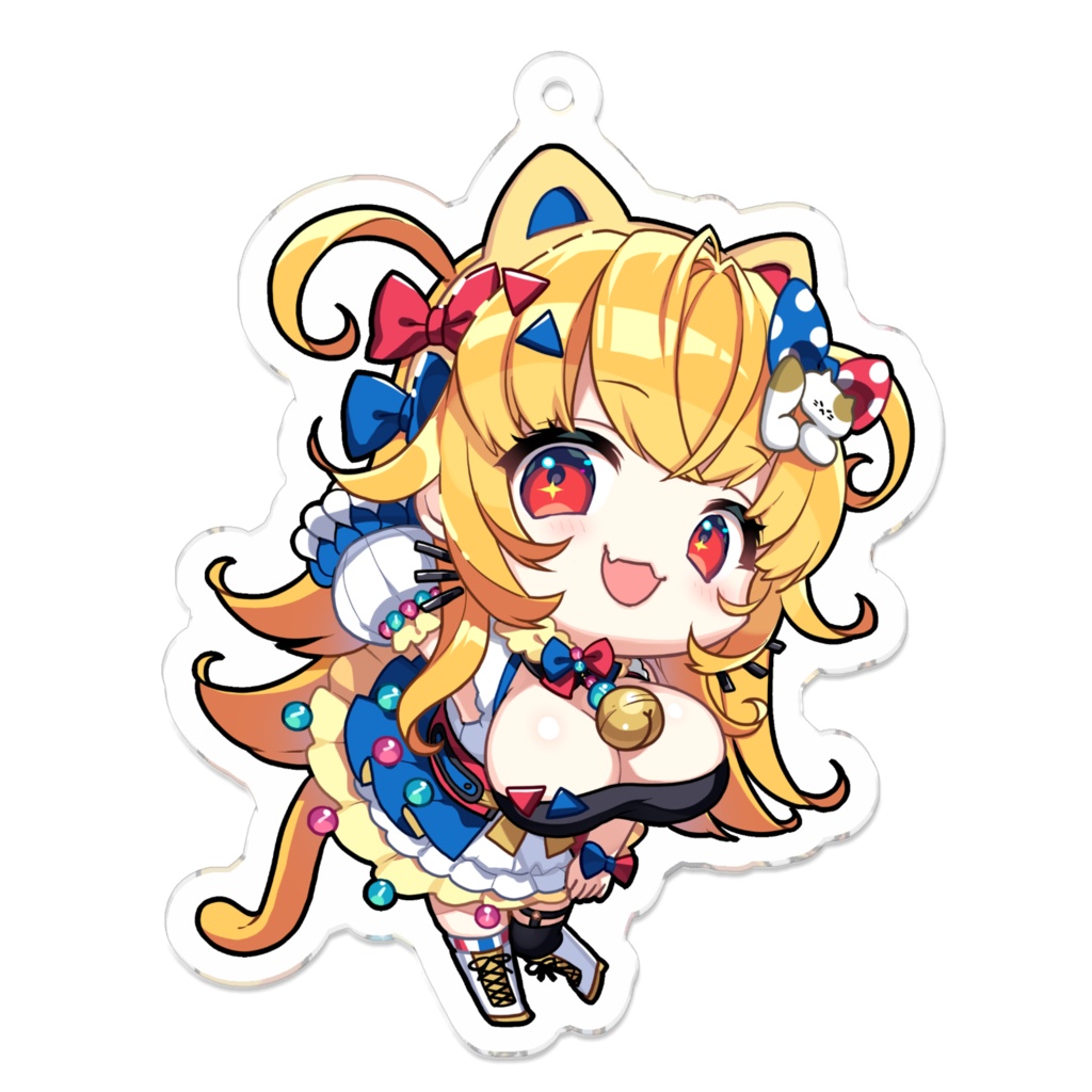 【アクリルキーホルダー】レディオ・ニーニー公式ミニキャラ【通常版】