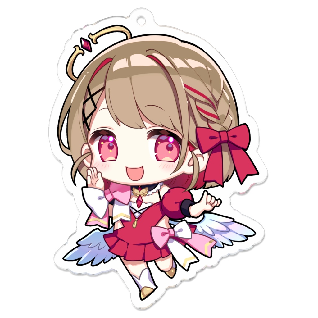 【アクリルキーホルダー】柘榴がぁね公式ミニキャラ【通常版】