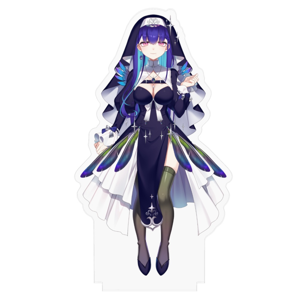 【アクリルスタンド】黒蛋アオイ公式立ち絵【通常版】