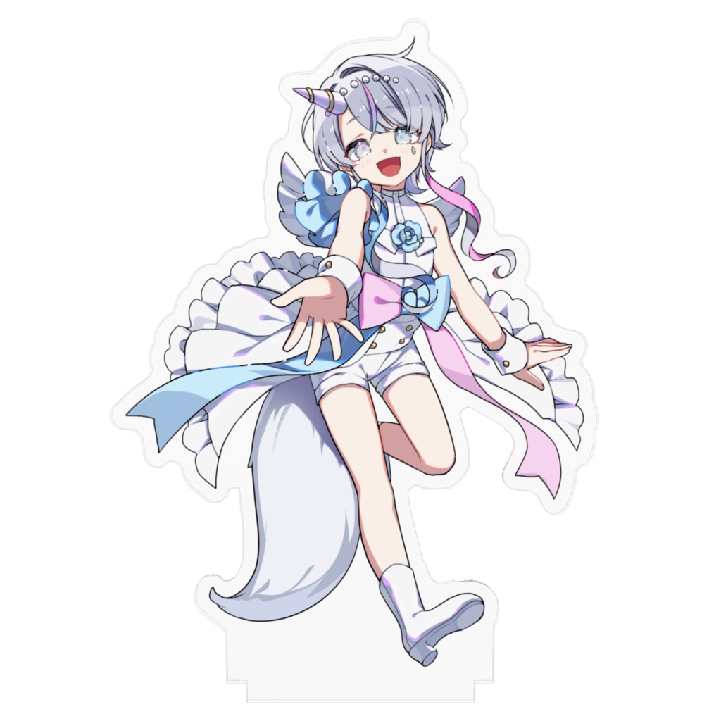 【アクリルスタンド】しろたん1周年記念【高さ10cm】