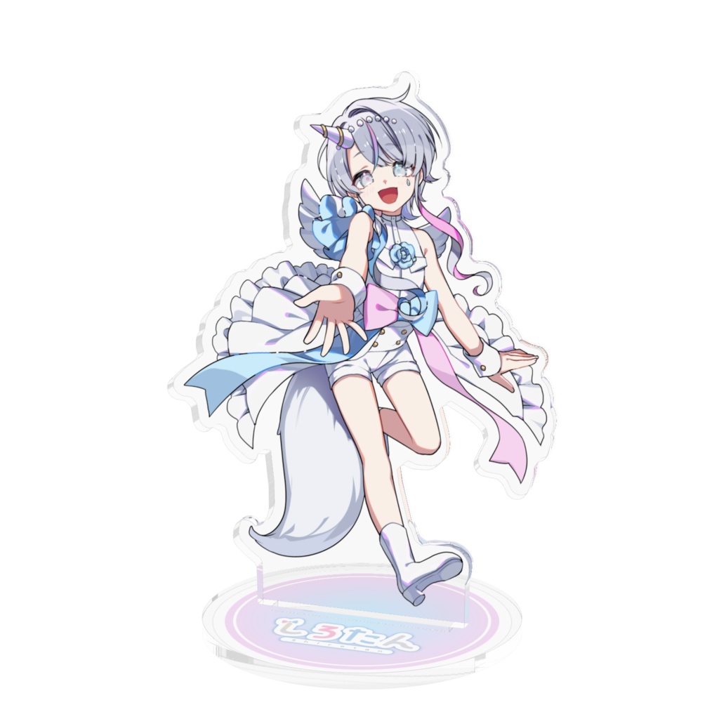 【アクリルスタンド】しろたん1周年記念【高さ10cm】