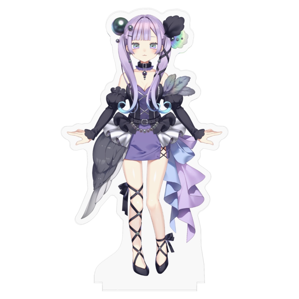 【アクリルスタンド】黒蝶しんじゅ公式立ち絵【通常版】