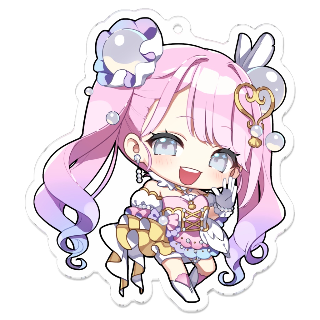 【アクリルキーホルダー】阿古屋ぱぁる公式ミニキャラ【通常版】