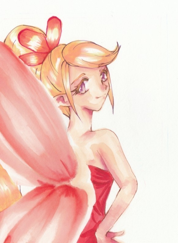 【オリジナル】花妖精 右近【ポストカード】