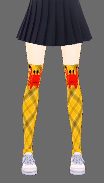 VROID用カニーハイ(カニはファイル別にしてます)