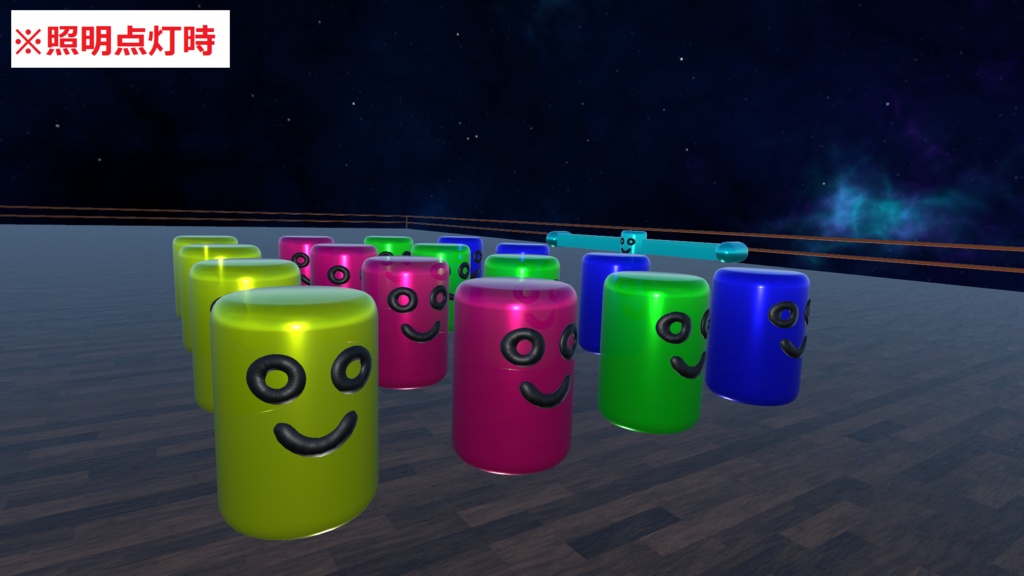 天使のわっか(VRC用アバター想定)