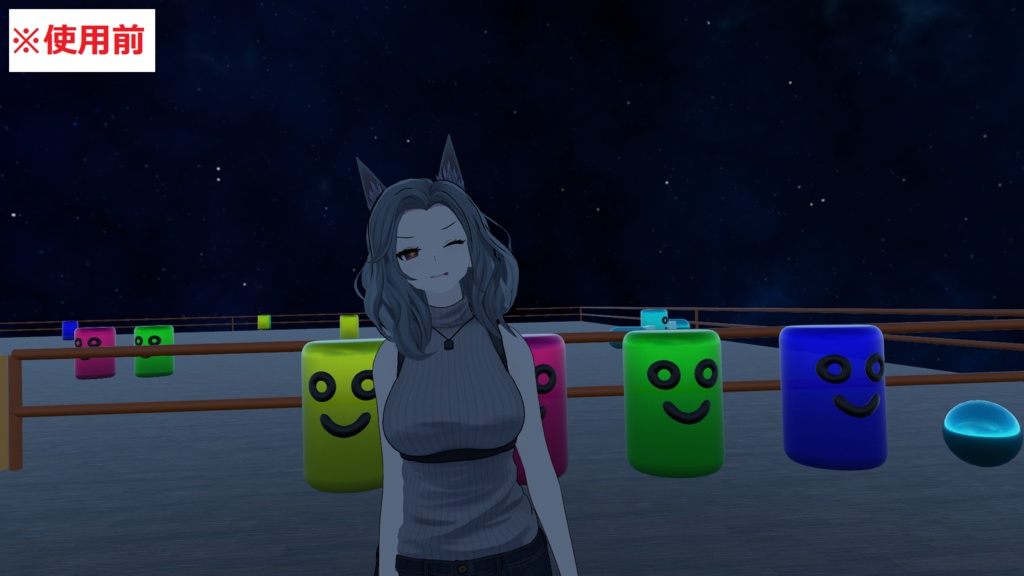 天使のわっか(VRC用アバター想定)