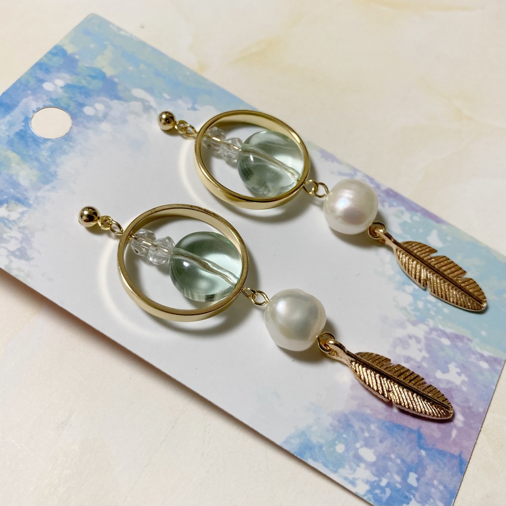 放浪者のイメージピアス