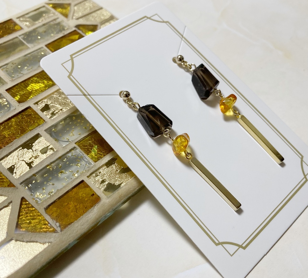 鍾離のイメージピアス