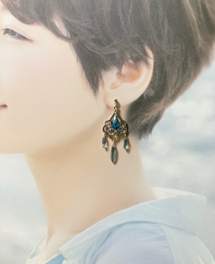 神里綾人のイメージピアス