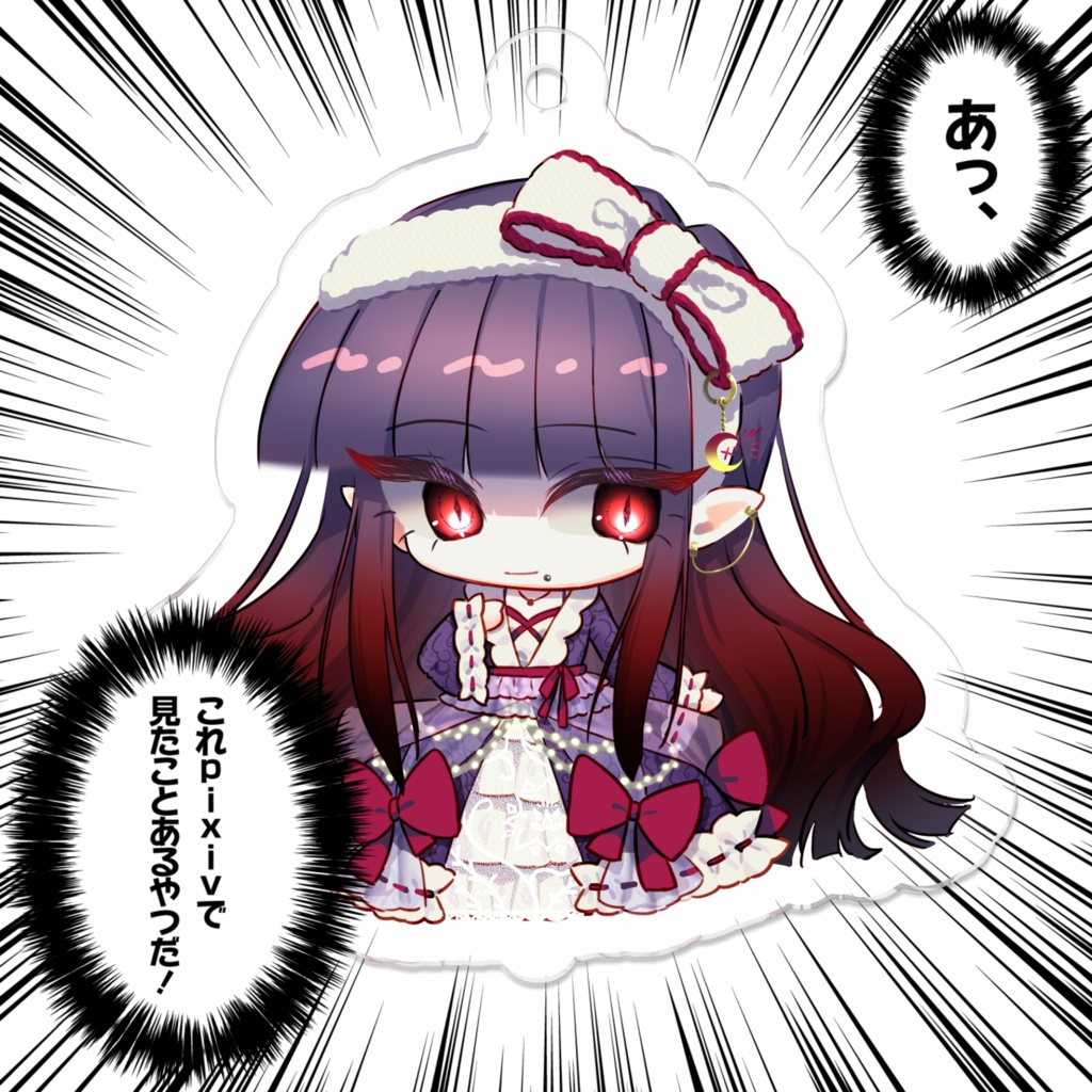 睡蓮ミラ🪦⚜️部屋着衣装アクキー2種