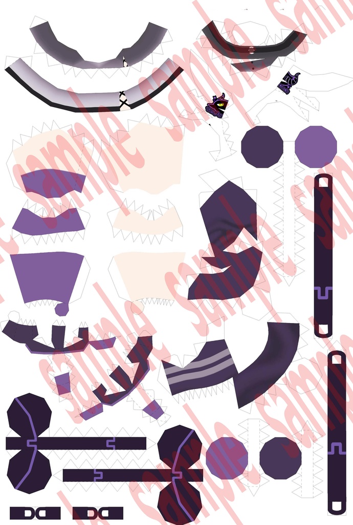 ラプラス・ダークネス ペーパークラフト