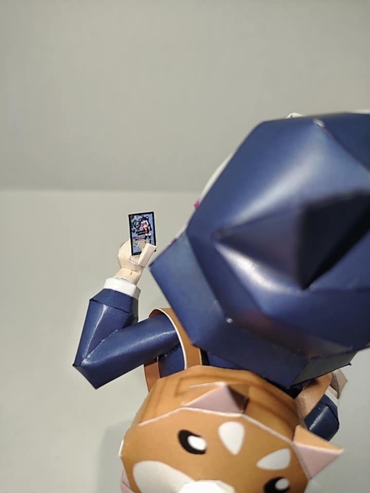 バトルスピリッツ烈火魂 黒田環奈 ペーパークラフト