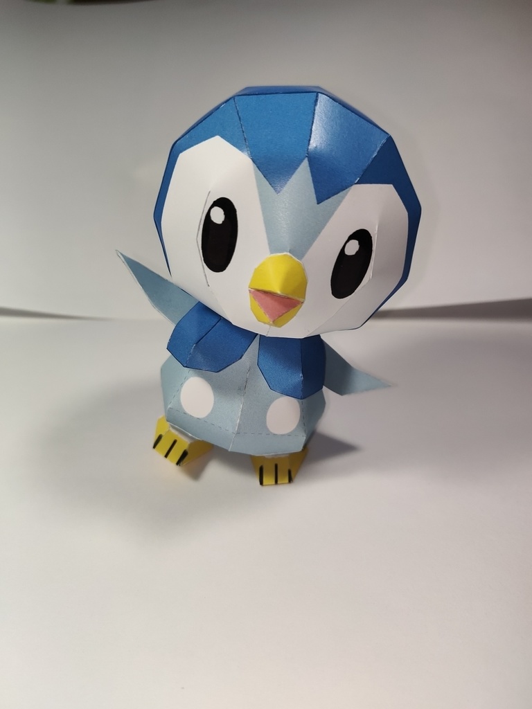 ポッチャマ ペーパークラフト