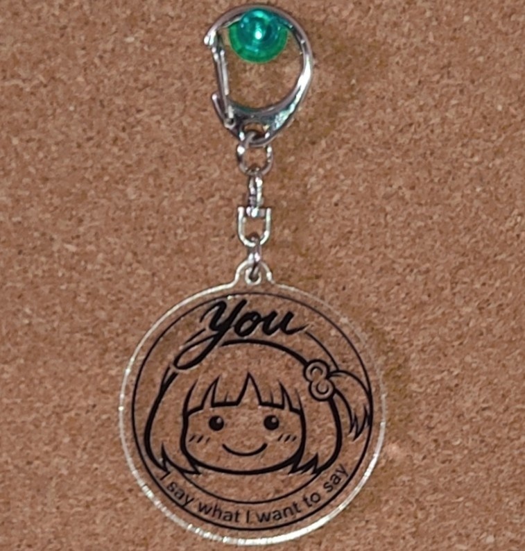 美月ちゃん花押アクキー