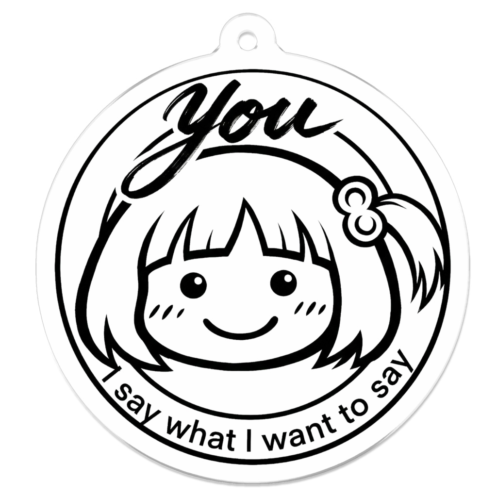 美月ちゃん花押アクキー