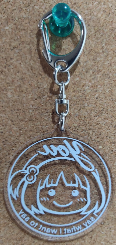 美月ちゃん花押アクキー