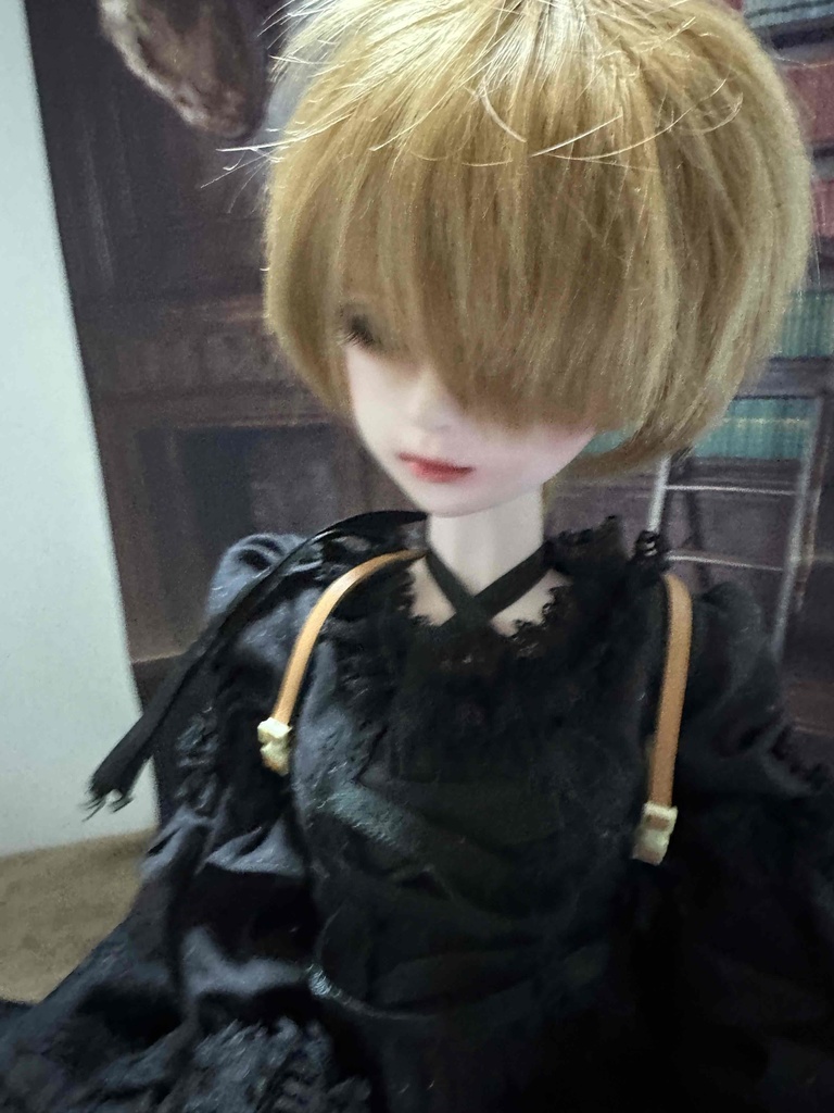 ドール用　ハンドメイド　本革　カバン