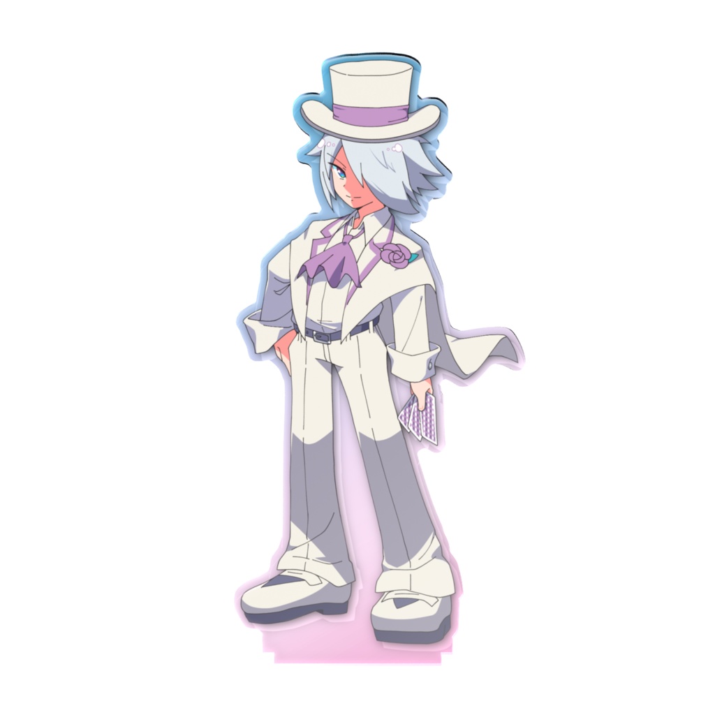 キザクズくんのアクリルフィギュア(オーロラ)