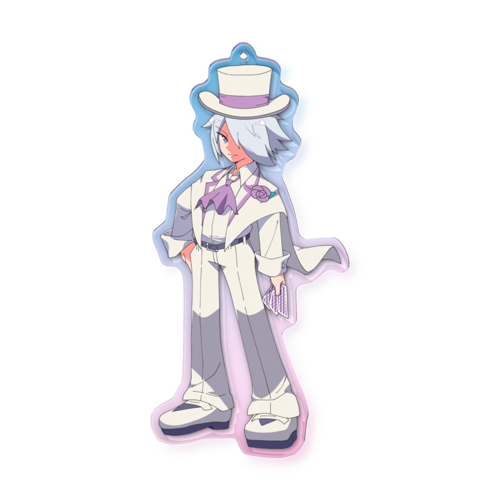 キザクズくんのオーロラアクリルキーホルダー