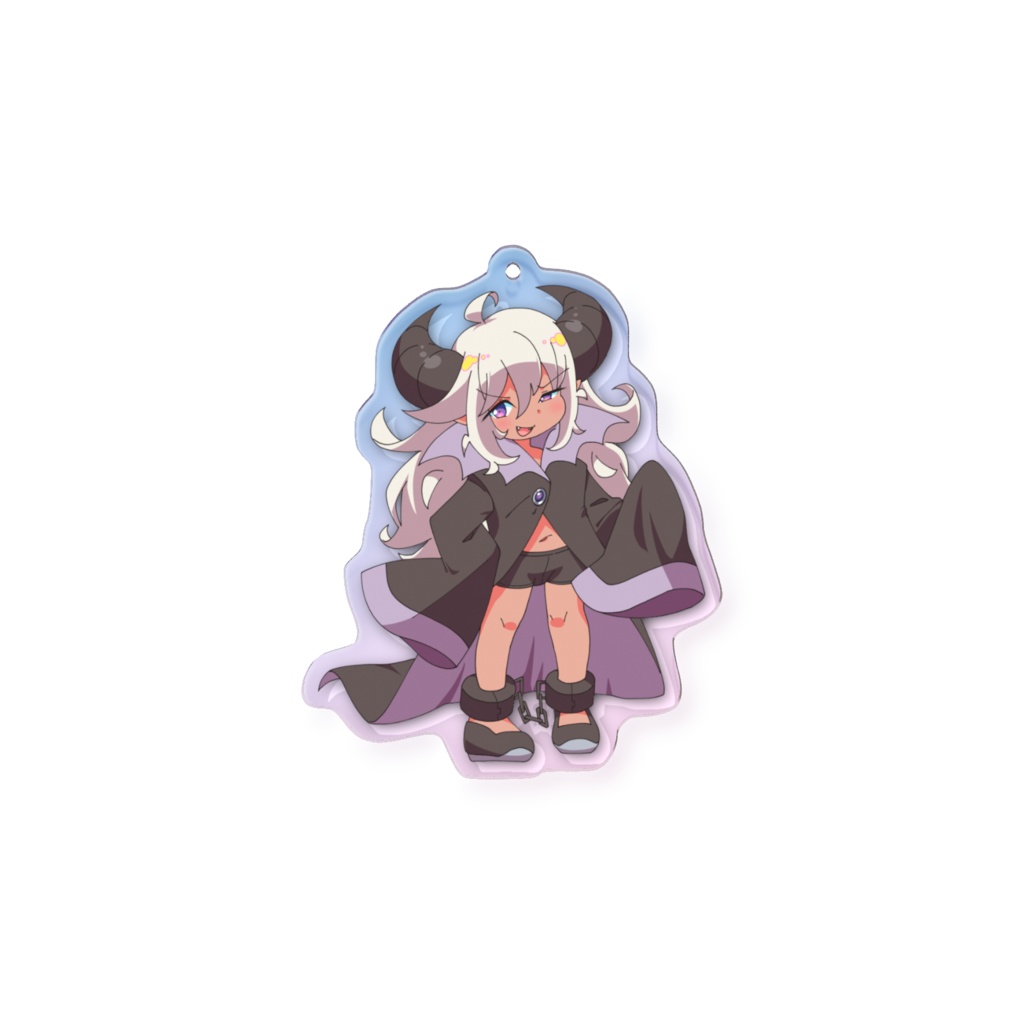 まおうさまのオーロラアクリルキーホルダー