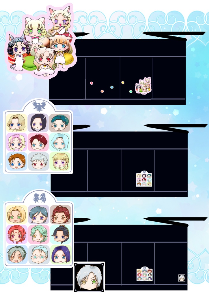 カフェエプロン 神鳥組