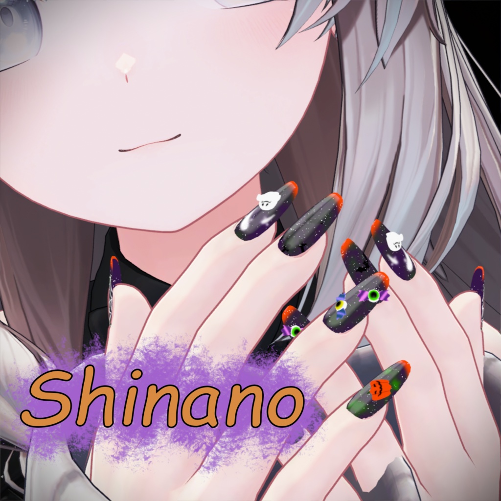 【9アバター対応】ハロウィンネイル