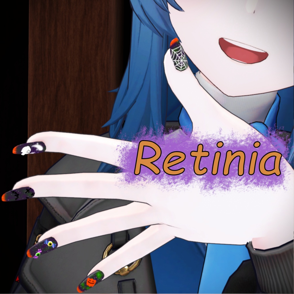 【9アバター対応】ハロウィンネイル