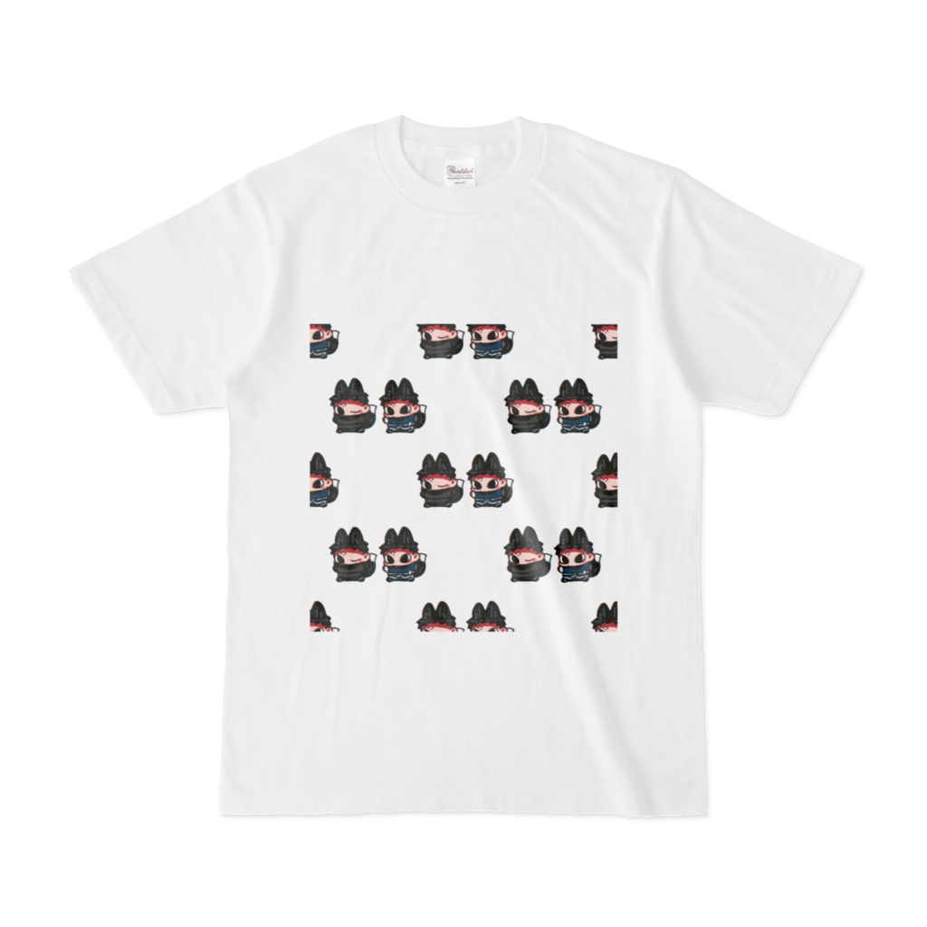 pkぱろおびとびちゃんがいっぱいTシャツ