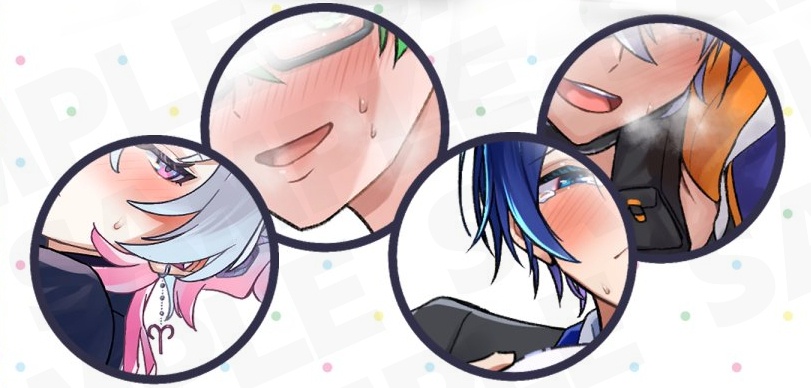 【※受注生産】【非公式】atnrリボン絵まとめ本「Ribbon glacé」