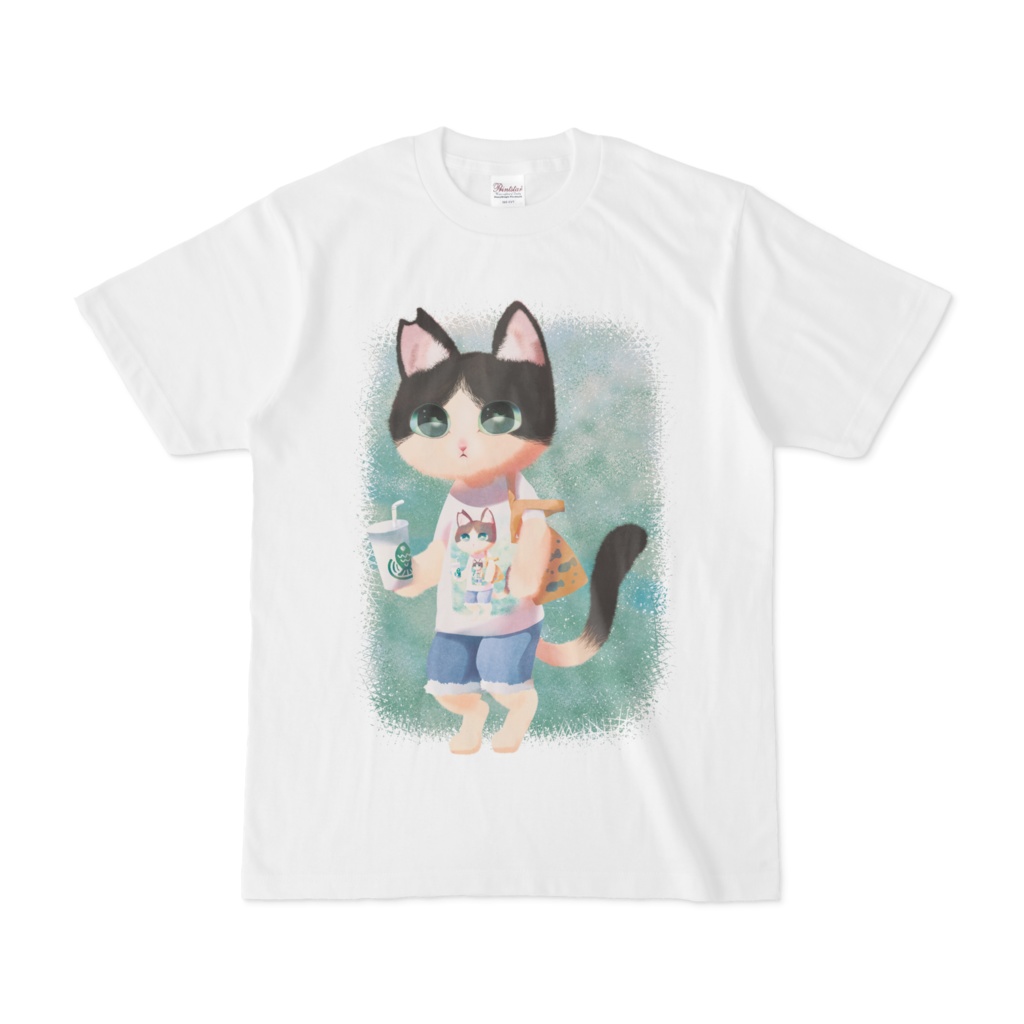 (チャリティー)Tシャツねこ Tシャツ