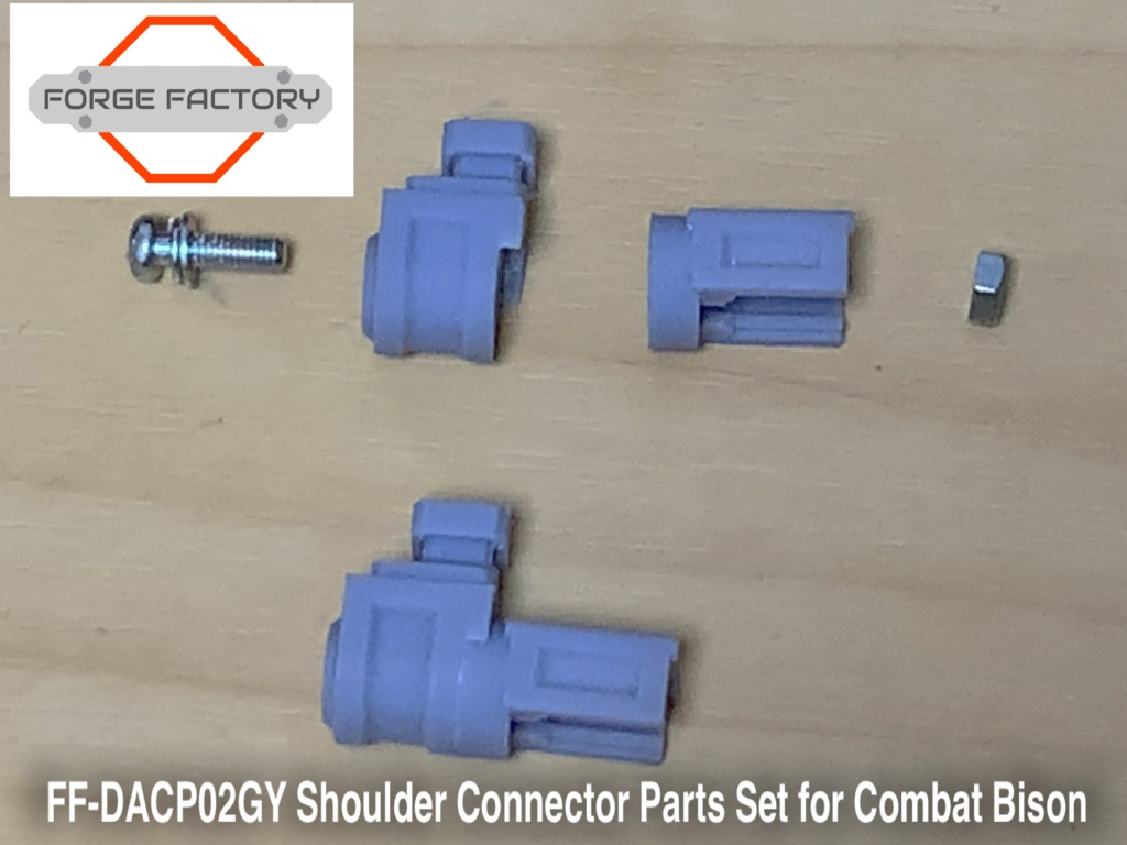 FF-DACP02GY Shoulder Connector Parts Set for Combat Bison