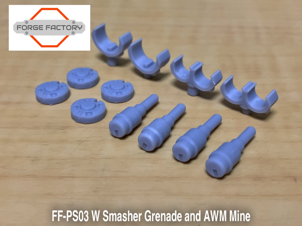 FF-PS03 W Smasher Grenade and AWM Mine
