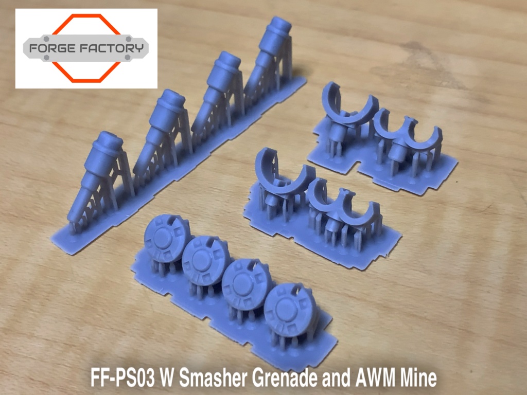 FF-PS03 W Smasher Grenade and AWM Mine