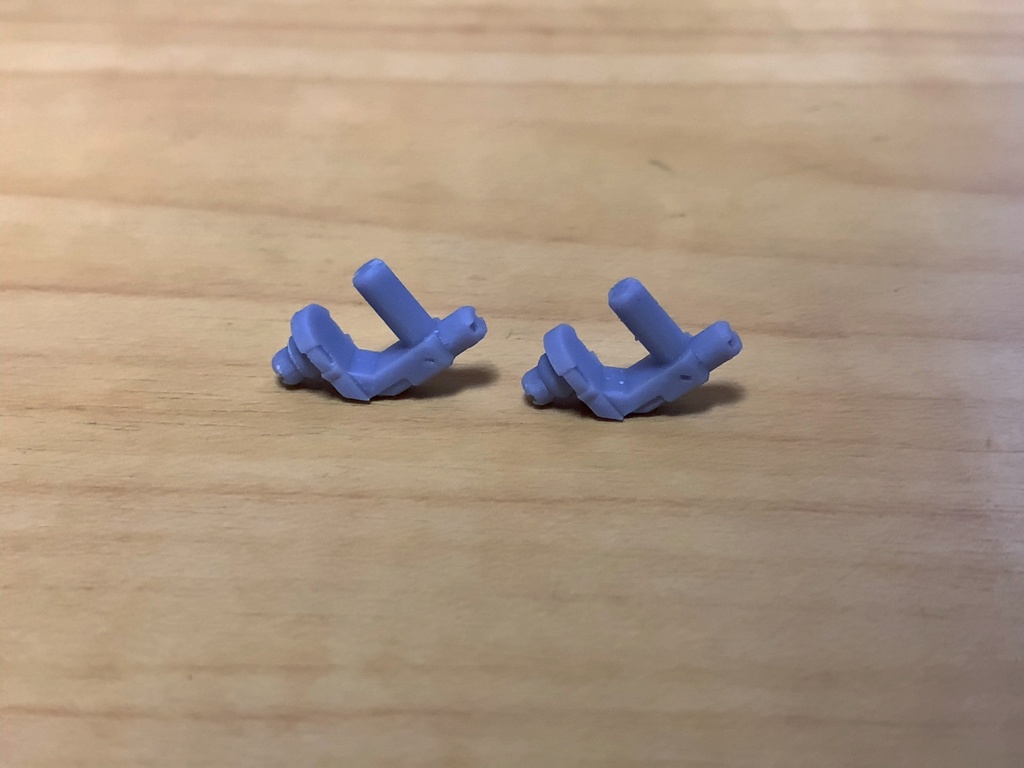 FF-PS05GRGY 3mm Grip Parts for 3-4mm Hole Col.GY