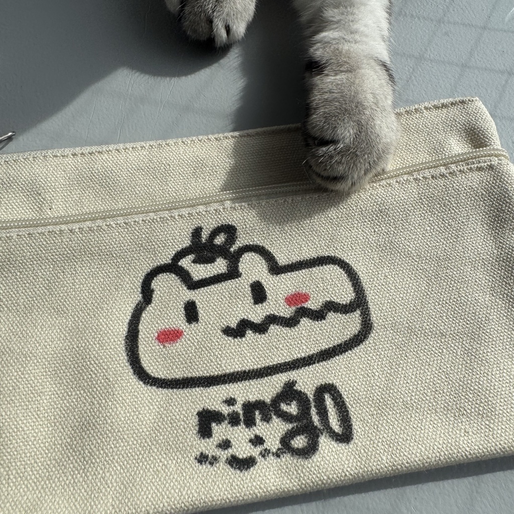 11月限定・直筆ポーチNo,3 \ ringoart