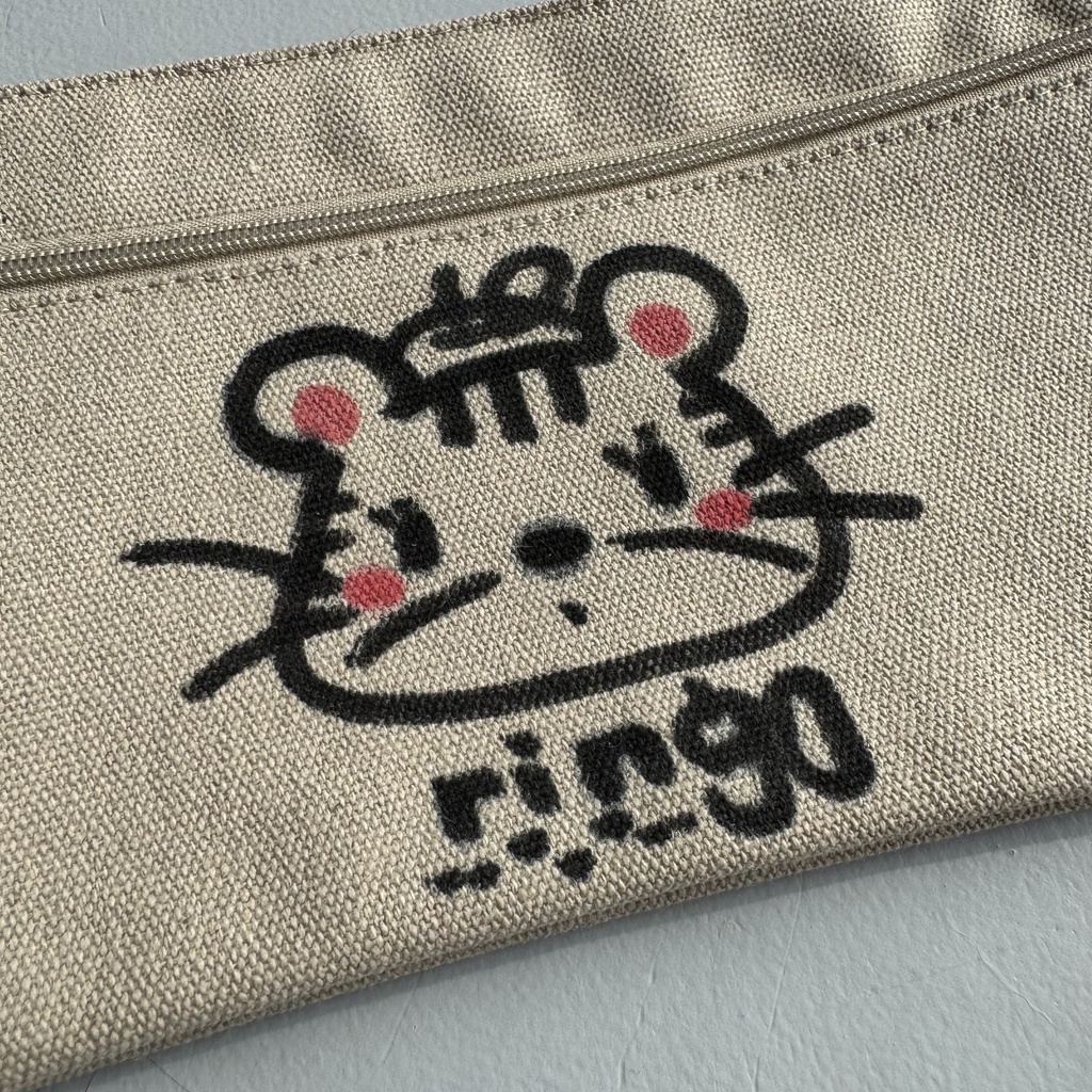 11月限定・直筆ポーチNo,4\ ringoart