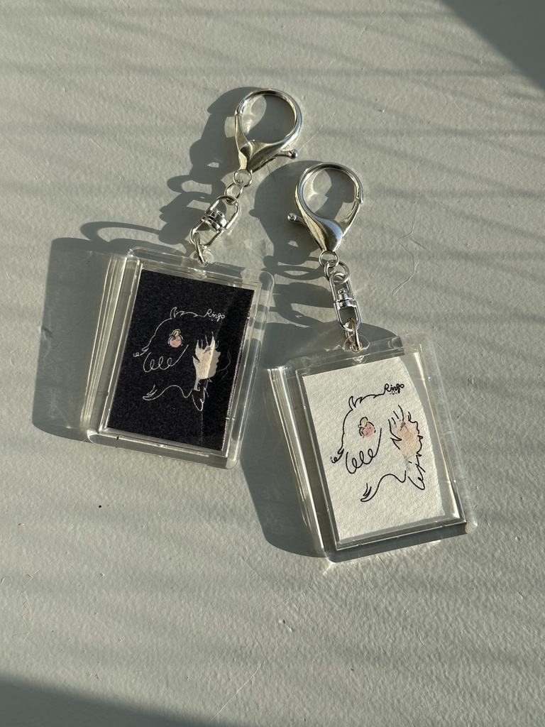 りんご限定キーホルダー2点セット