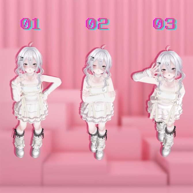【全10種】PoseAnimationSet Vol.2
