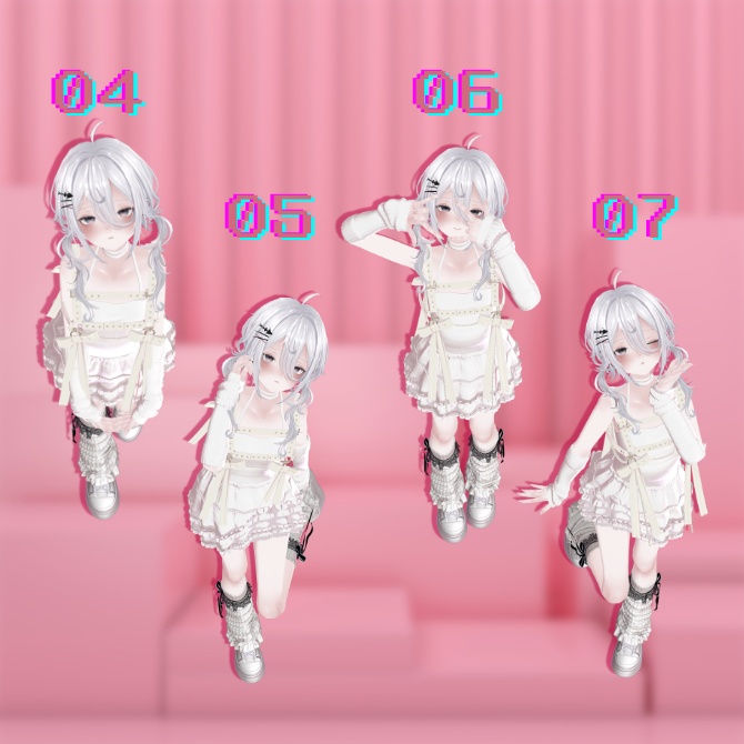 【全10種】PoseAnimationSet Vol.2