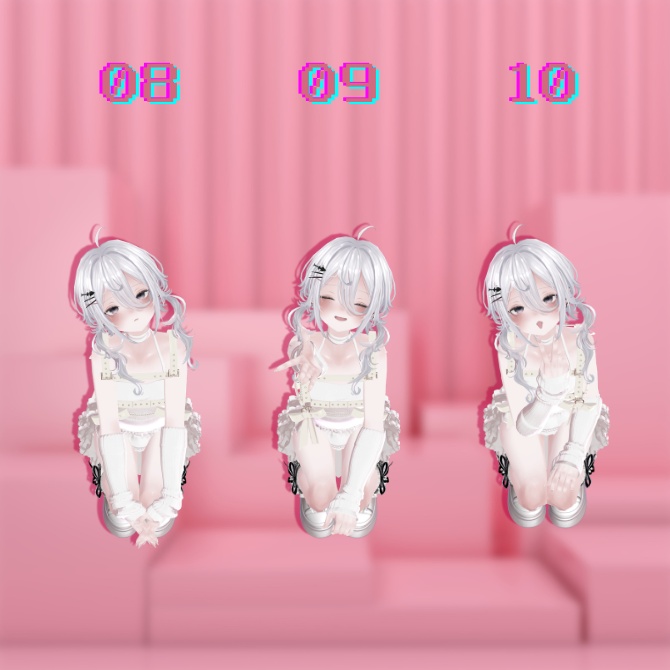 【全10種】PoseAnimationSet Vol.2