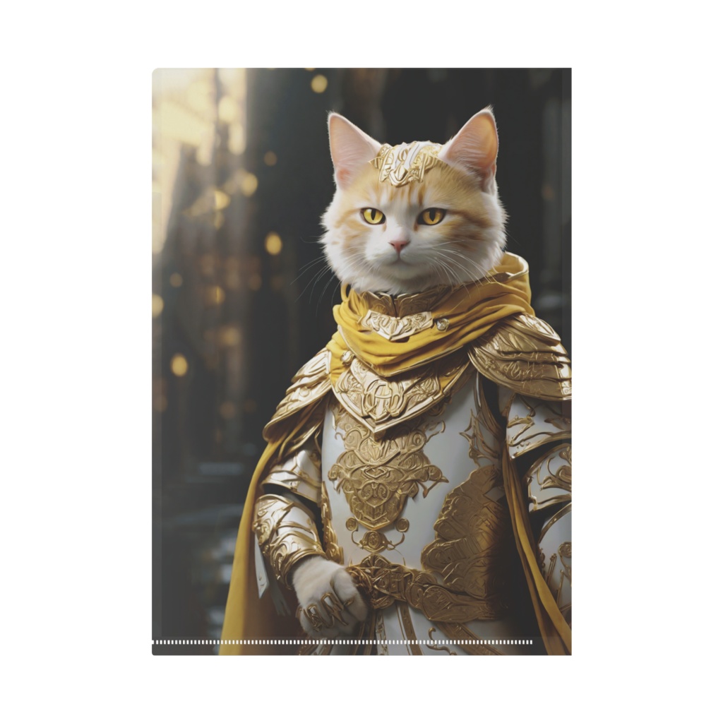 金猫族の猫神様 戦士1 クリアファイル