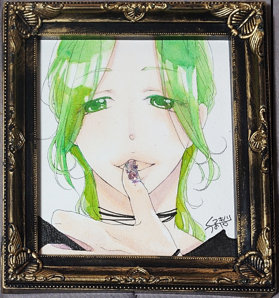 1/4サイズ・カラー色紙　GREEN