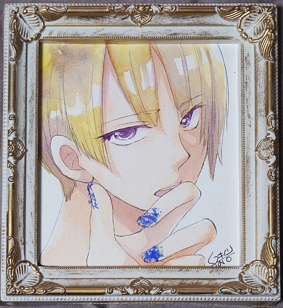 1/4サイズ・カラー色紙　YELLOW